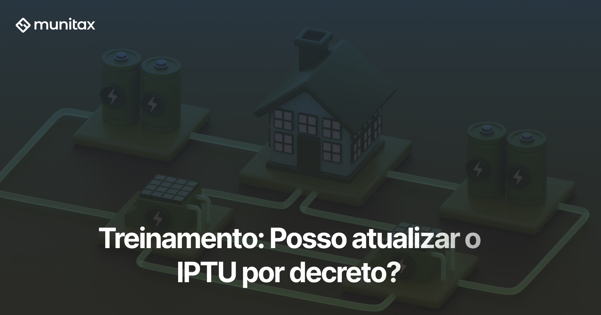 Treinamento: Posso atualizar o IPTU por decreto?